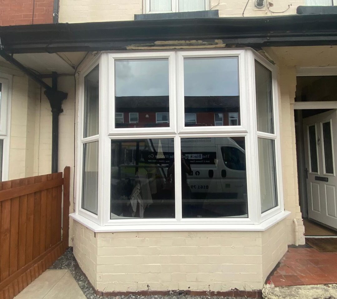 PVC Bay Window Conversion - The Black and White Window Co.